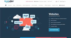 Desktop Screenshot of nuvodev.com